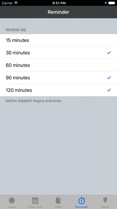 The Sabbath App স্ক্রিনশট