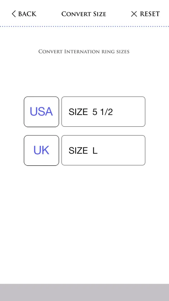 Captures d'écran de Size Your Ring