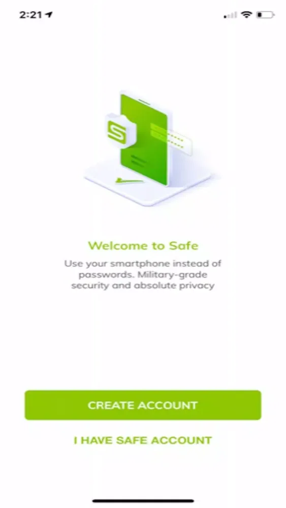 ภาพหน้าจอของ The SAFE App