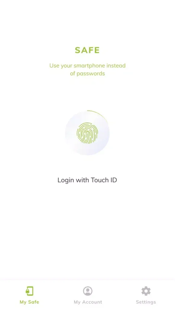 ภาพหน้าจอของ The SAFE App