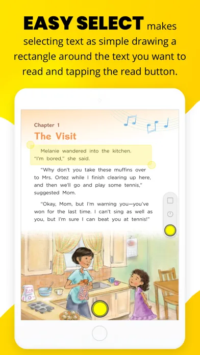 Captures d'écran de Lexico: A Dyslexia Reading Aid