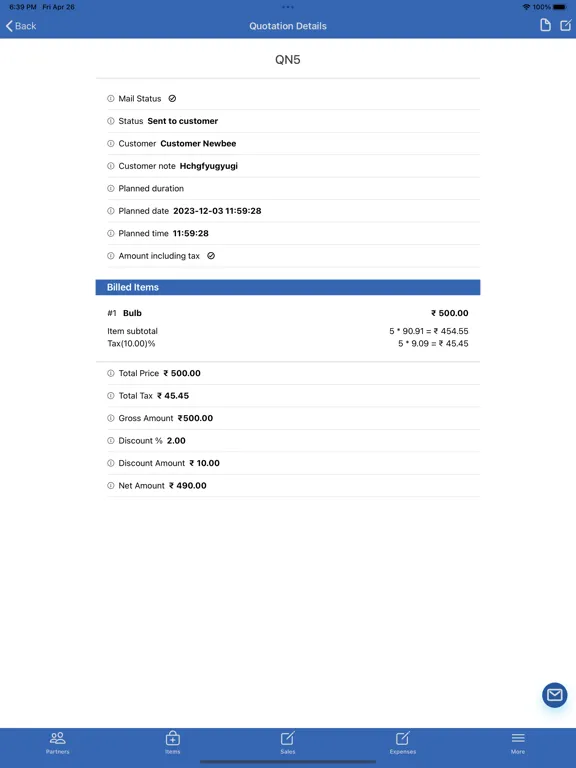 Zrzuty ekranu AUM-Servino iPad 