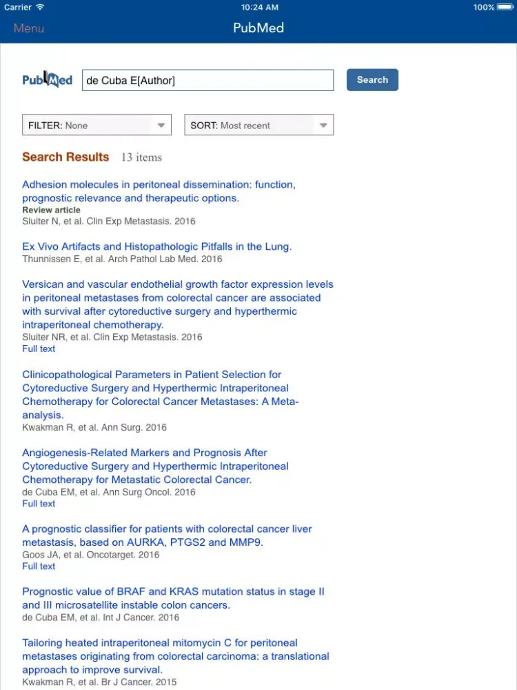 PhD App EdC iPad  Screenshots