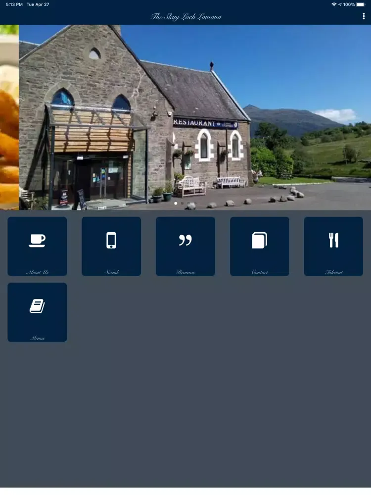 Скриншоты The Slanj Loch Lomond iPad 