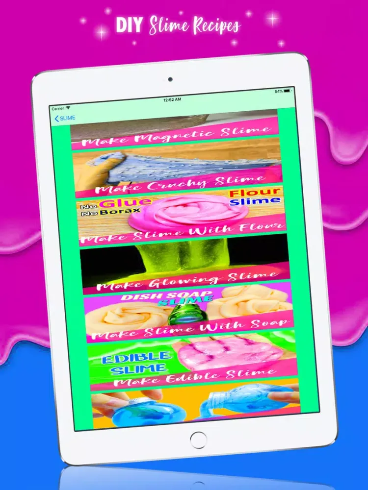 Zrzuty ekranu DIY Slime : How To Make Slime iPad 