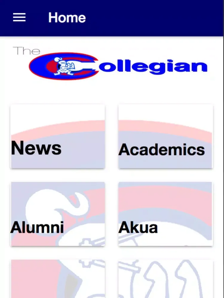 The SLS Collegian iPad  スクリーンショット
