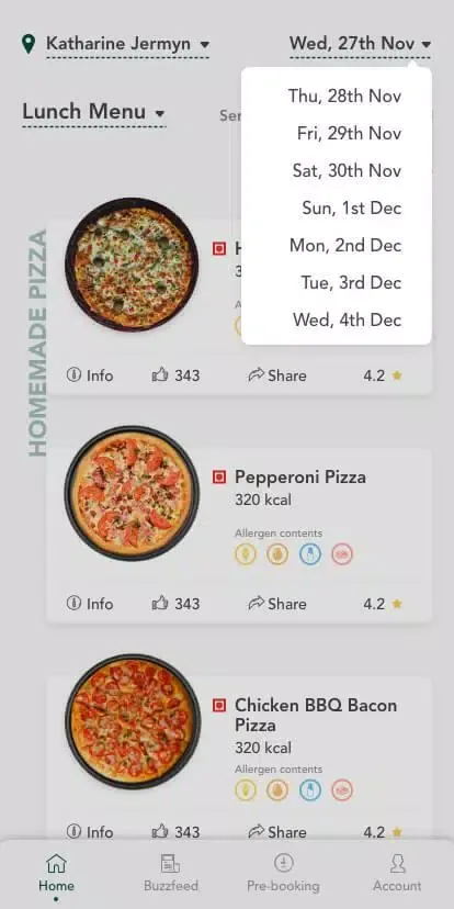 Food4ME سکرین شاٹس