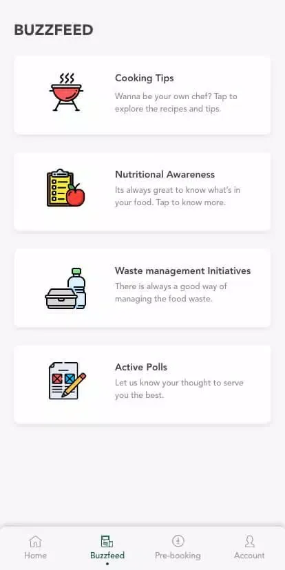 Food4ME سکرین شاٹس