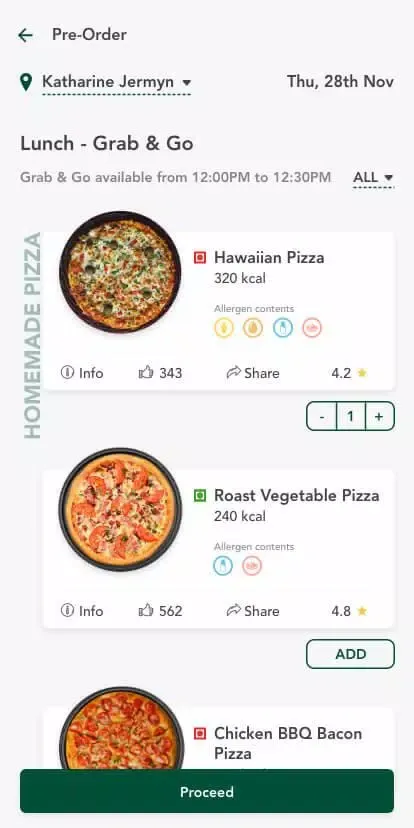 Food4ME سکرین شاٹس