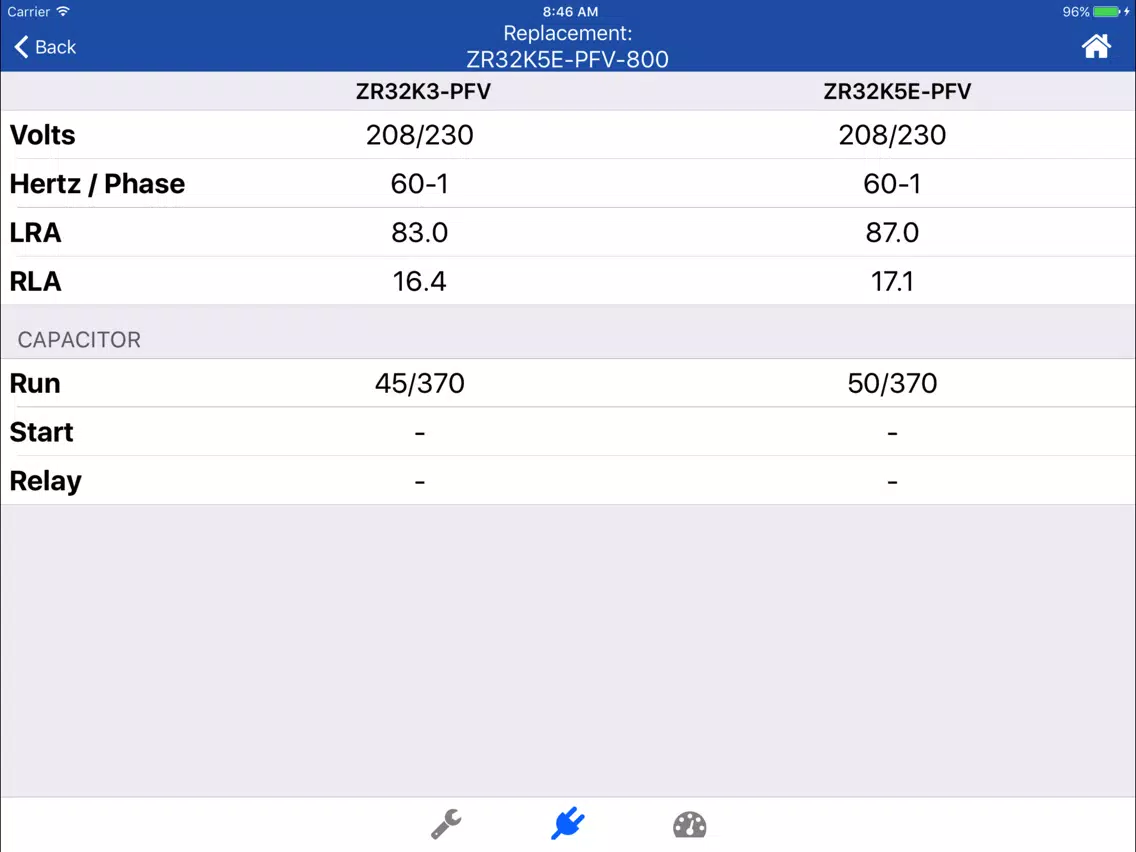 Copeland X-Ref iPad  Screenshots