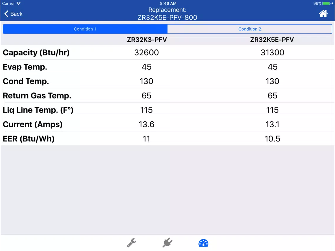 Copeland X-Ref iPad  Screenshots