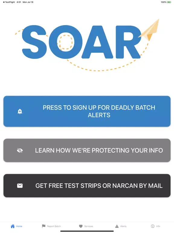 Zrzuty ekranu The SOAR App iPad 