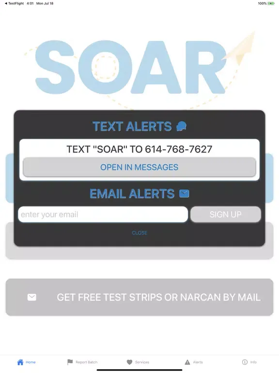 Zrzuty ekranu The SOAR App iPad 