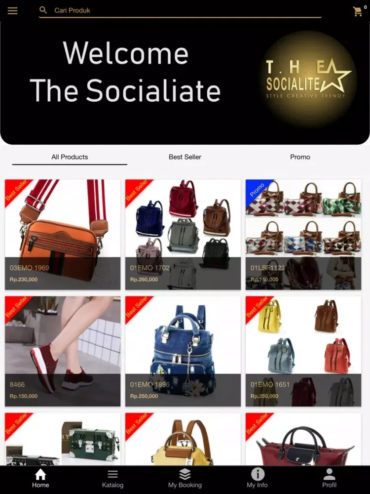 The Socialite iPad  Screenshots