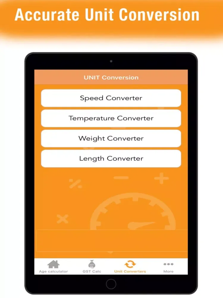 تصاویر GST Calculator :AGE Calculator iPad 