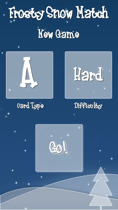 Tangkapan layar Frosty Snow Match