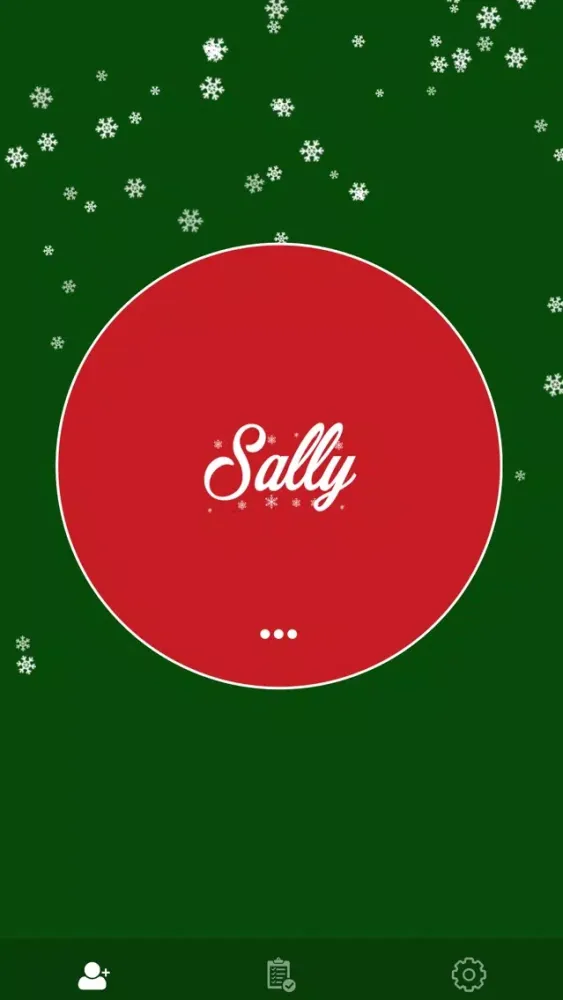 Tangkapan layar GSD Christmas List
