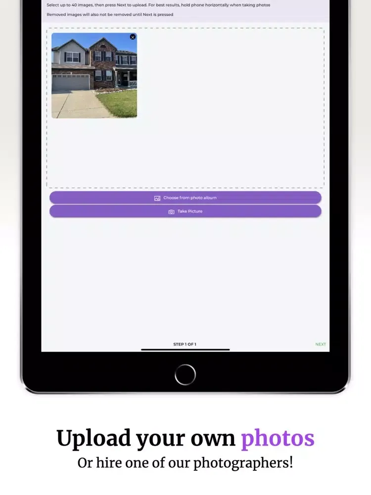 The Sold App iPad  Screenshots