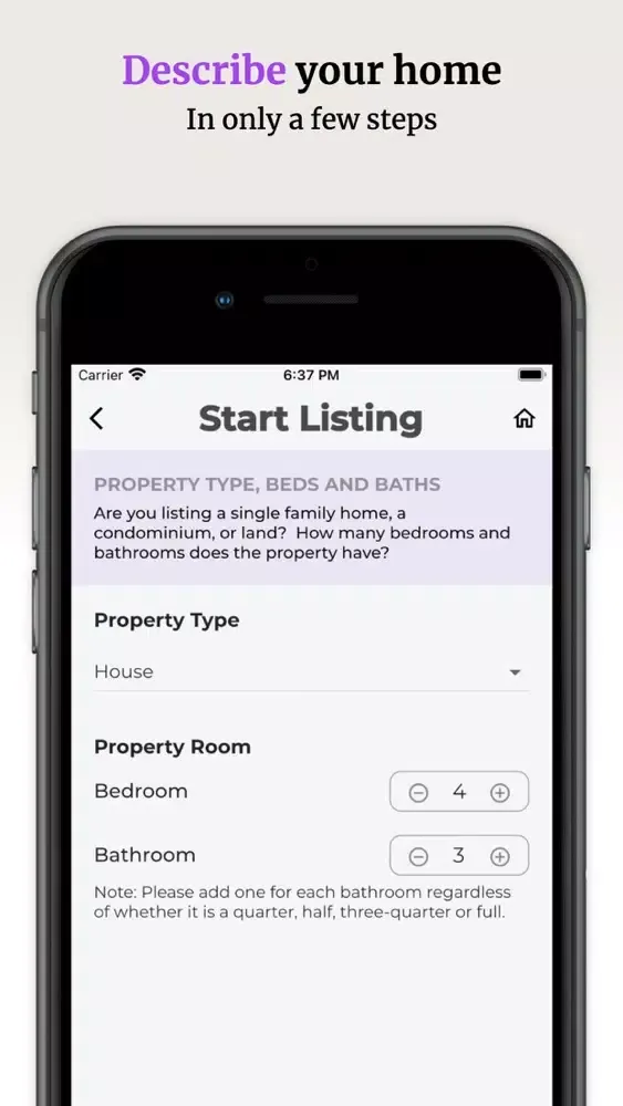 The Sold App Screenshots