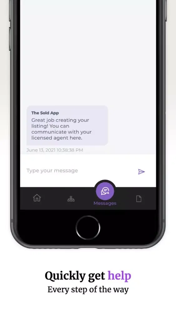 The Sold App Screenshots