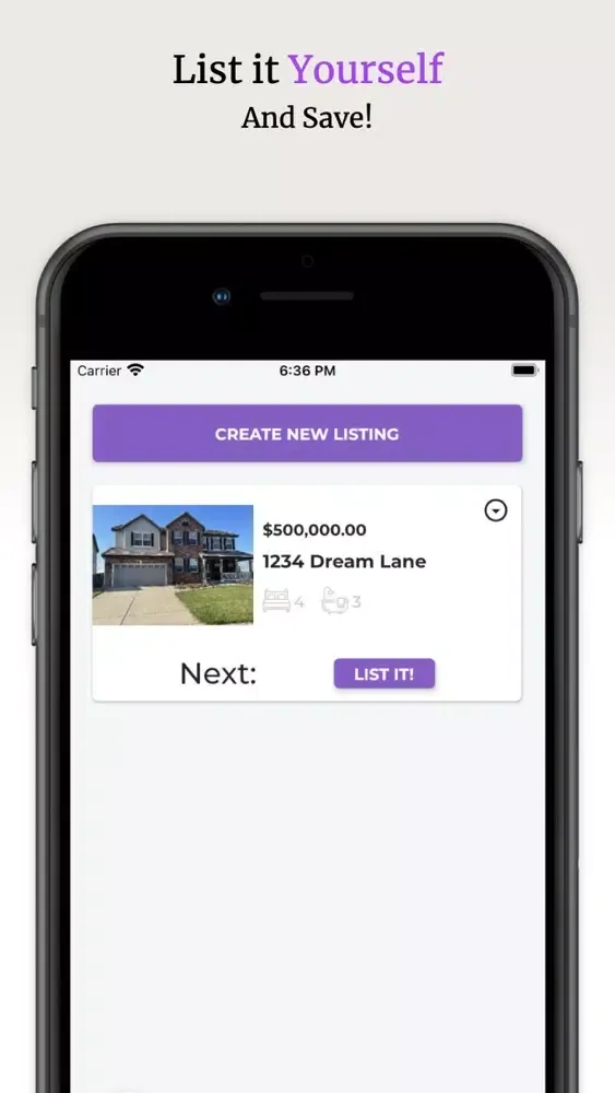 The Sold App Screenshots