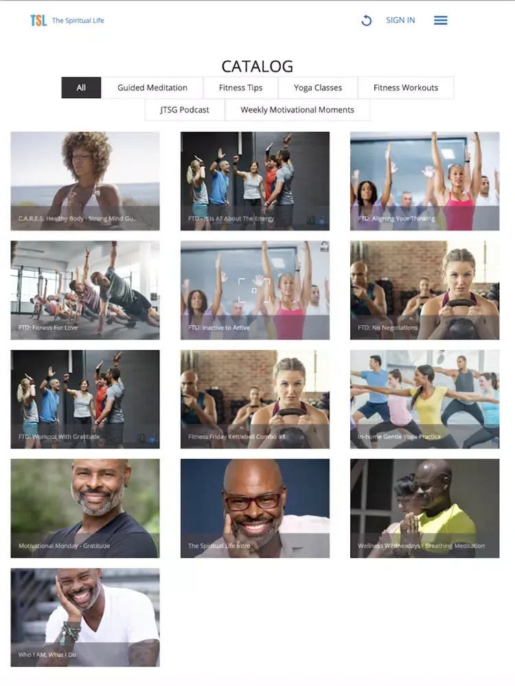 Capturas de pantalla de The Spiritual Life iPad 