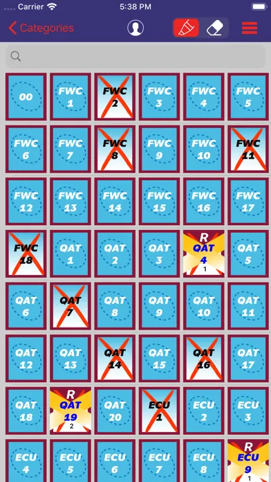 ภาพหน้าจอของ Sticker Collector CheckLists
