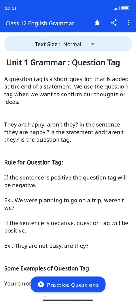 Скриншоты Class 12 English Grammar 2081