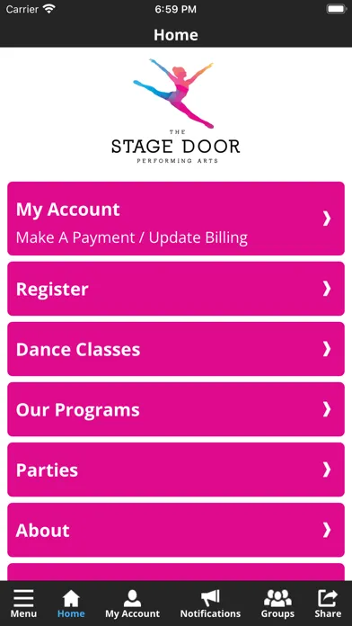 Screenshot di The Stage Door Performing Arts