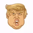 The President Stickers - Trump