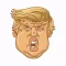 The President Stickers - Trump
