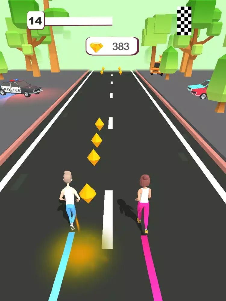 Captures d'écran de Duo Dash iPad 
