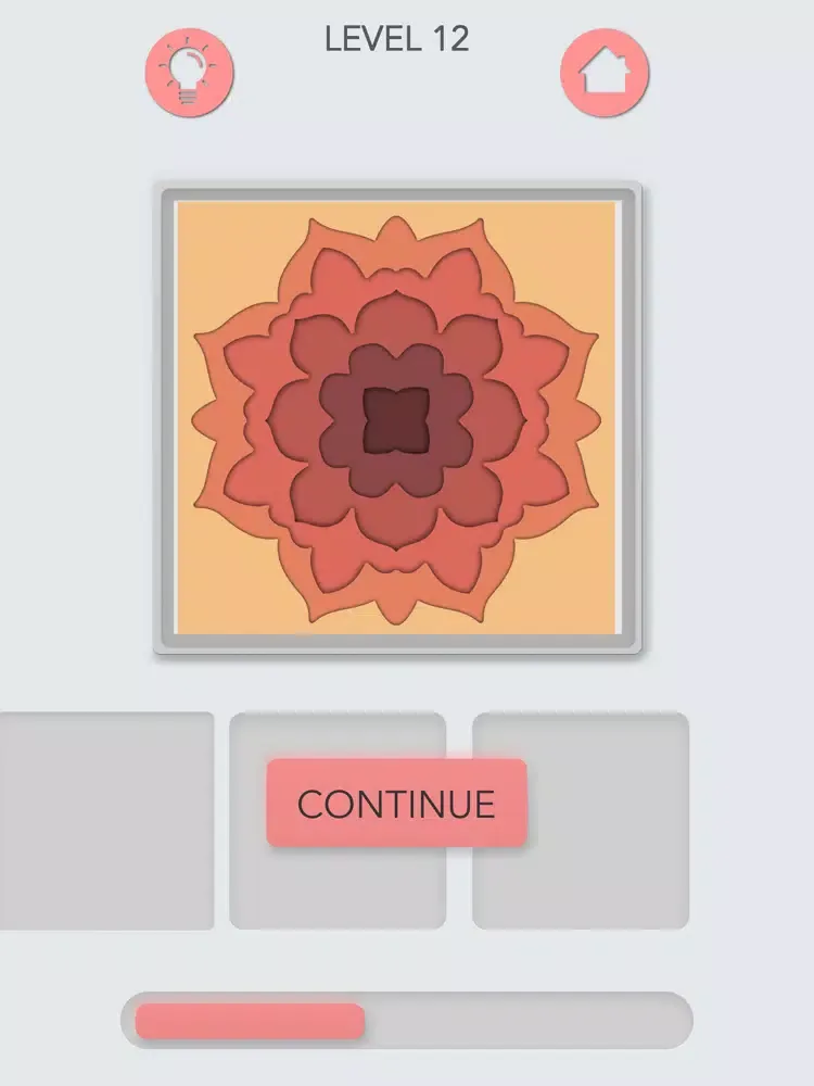 PaperCut Puzzle iPad  Screenshots