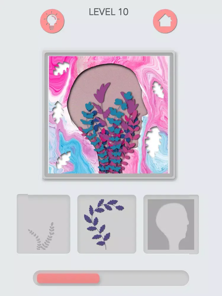 PaperCut Puzzle iPad  Screenshots