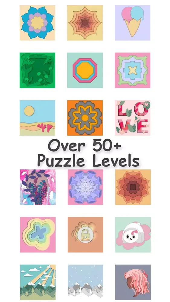 PaperCut Puzzle Screenshots
