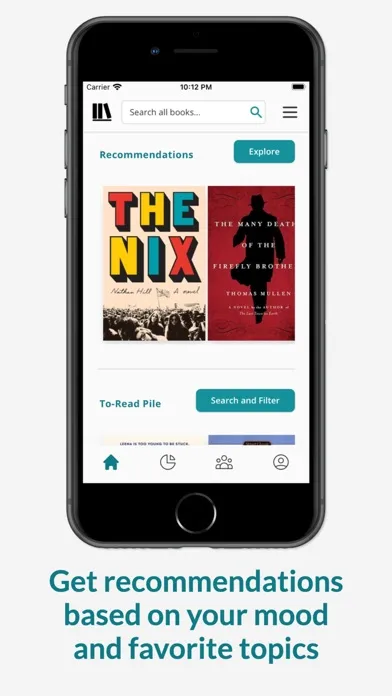 Zrzuty ekranu StoryGraph: Reading Tracker