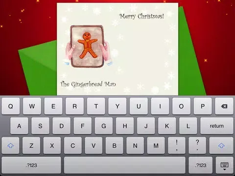 The Christmas Card Advent Calendar iPad  Screenshots