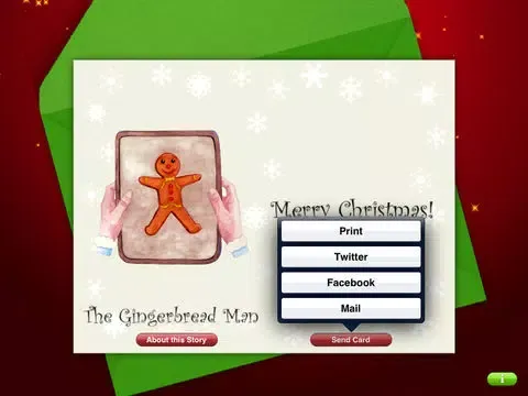 The Christmas Card Advent Calendar iPad  Screenshots