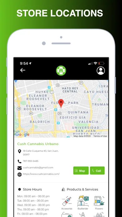 Cush PR سکرین شاٹس