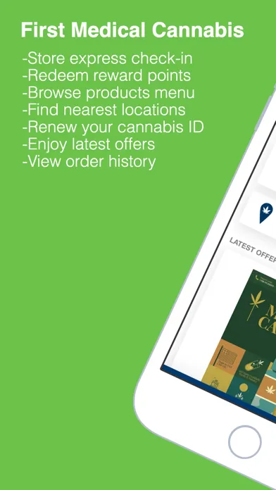 Zrzuty ekranu First Medical Cannabis