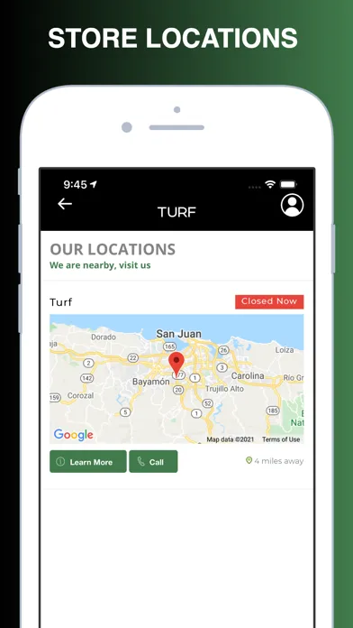 Ảnh chụp màn hình của TURF PR