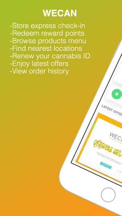Capturas de pantalla de WECAN Dispensary