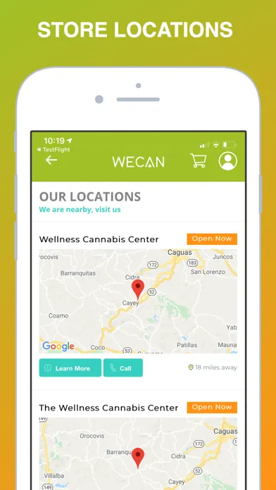 Capturas de pantalla de WECAN Dispensary