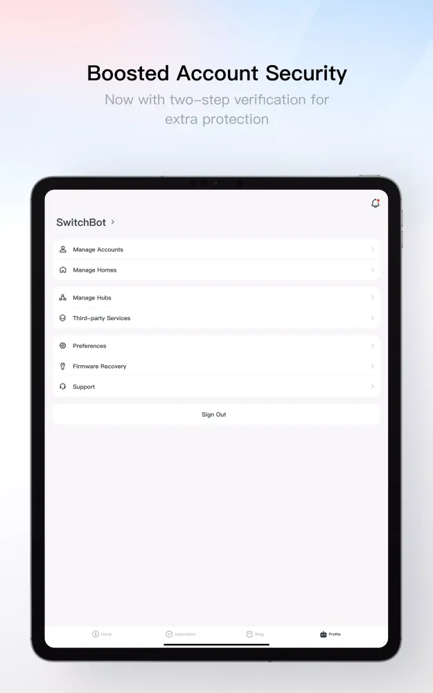 SwitchBot Screenshots