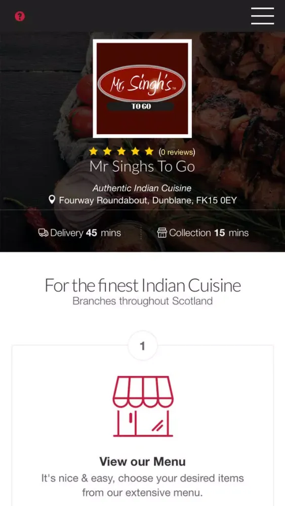 Mr Singhs To Go Stirling应用截图