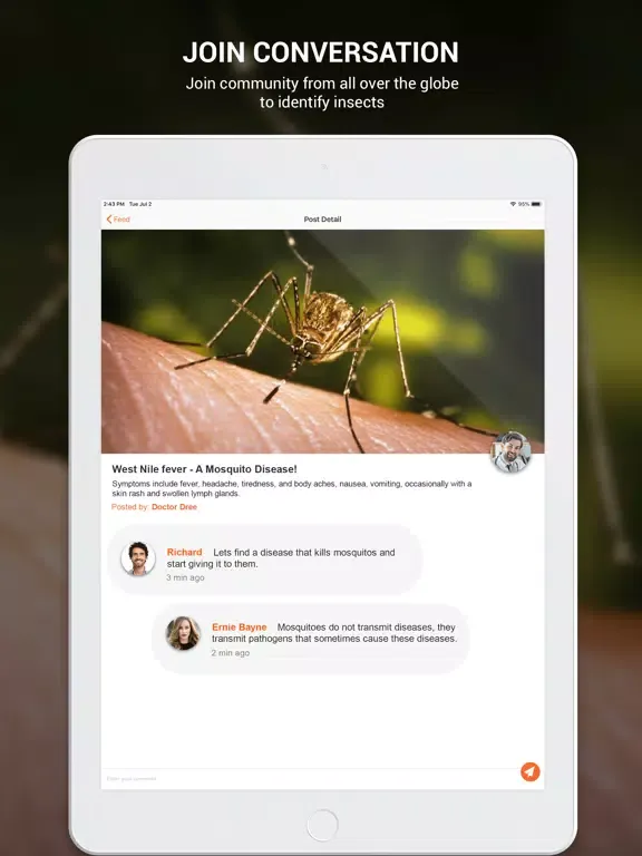 Capturas de tela do Insect identifier by photo iPad 