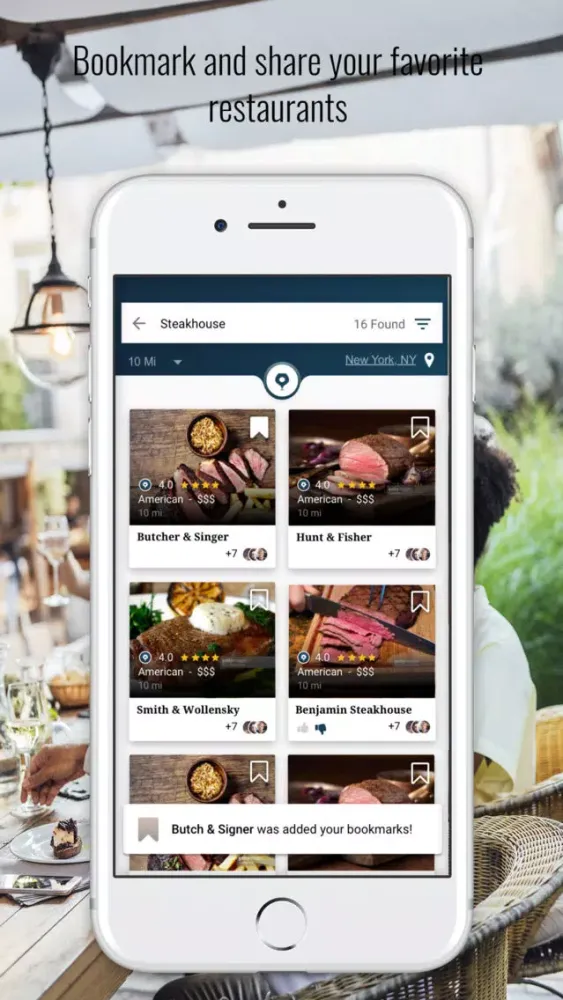 Taste: Dining Recommendations Screenshots