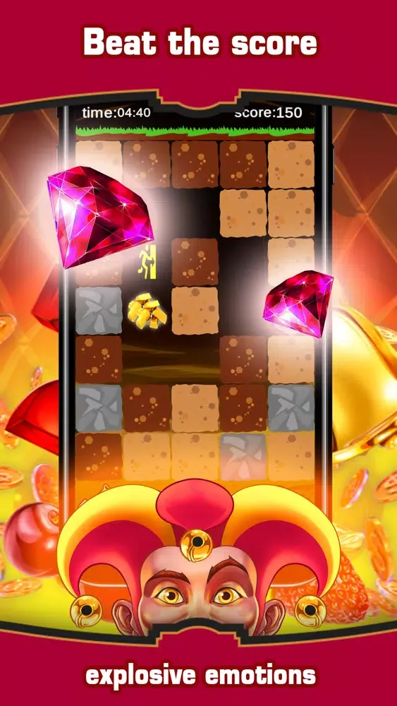 Tangkapan layar ClownDigRush