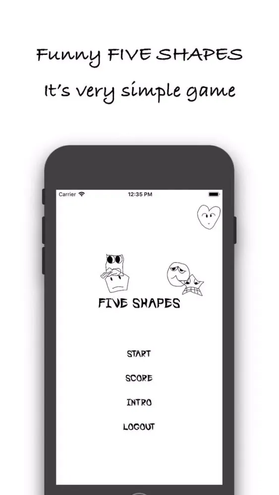 Captures d'écran de Five Shapes