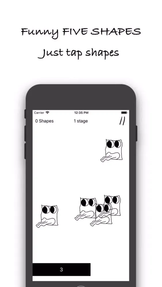 Captures d'écran de Five Shapes